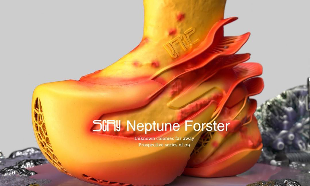 火焰霓虹上脚！SCRY 全新 3D 打印鞋款即将发布