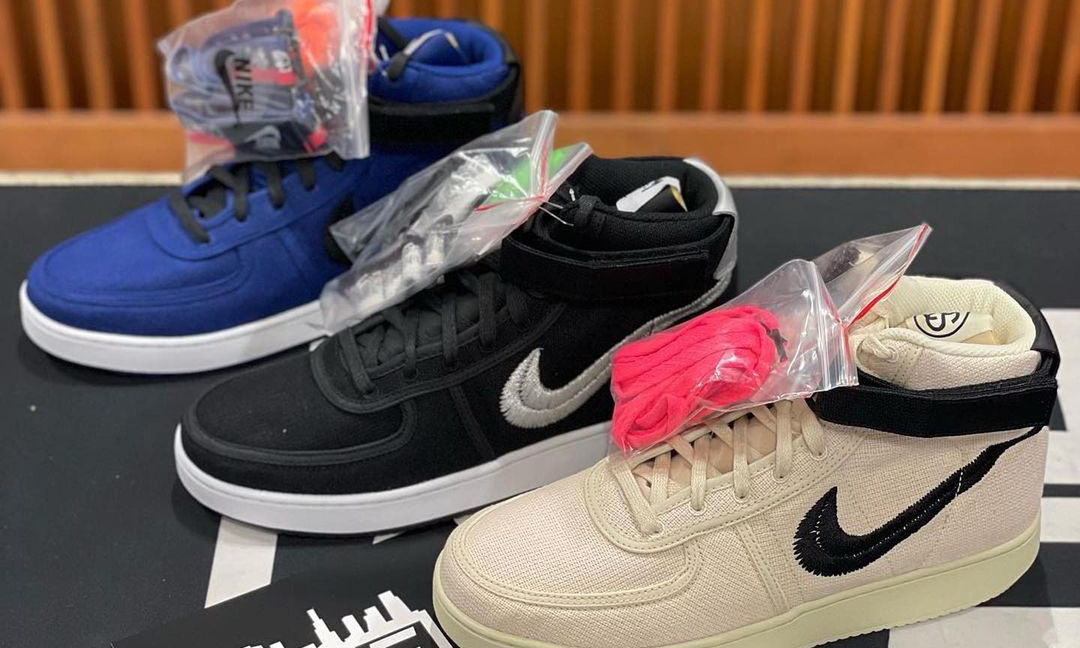 Stüssy x Nike Vandal High 更多配色及发售信息公布