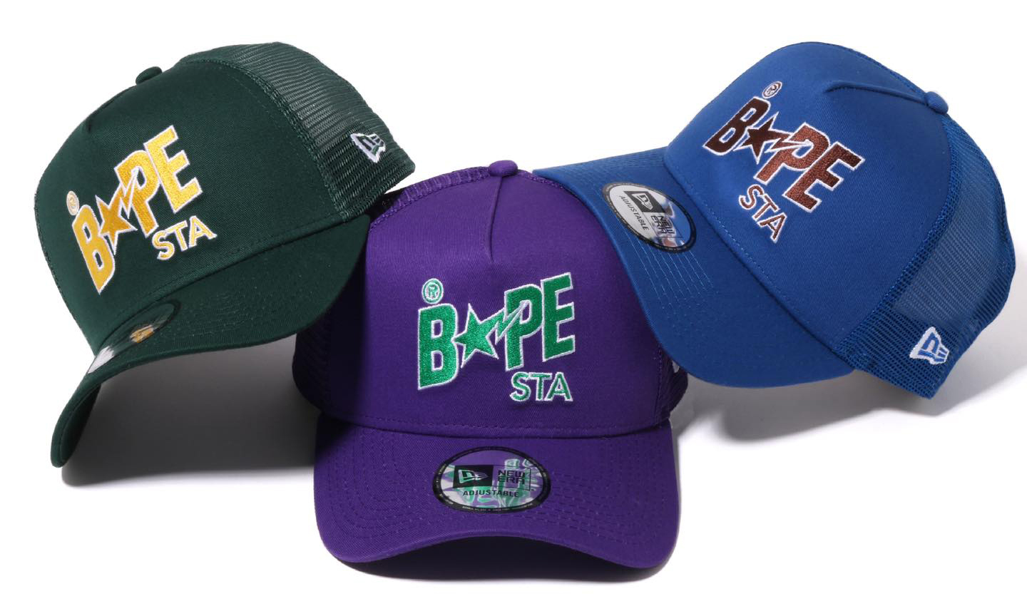 BAPE® x New Era 全新合作帽款发布