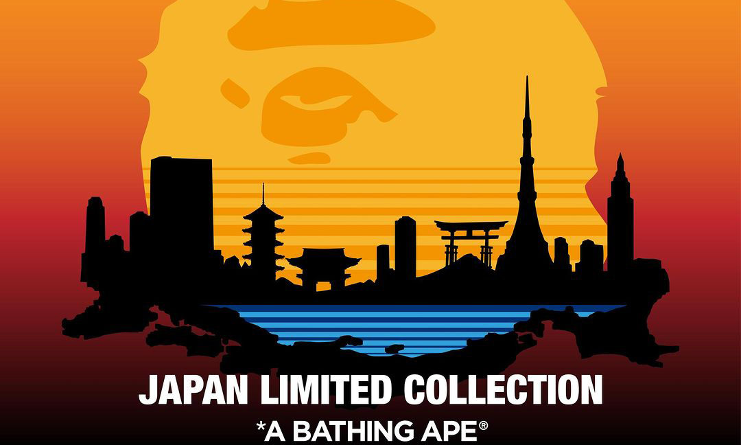 BAPE®︎ 日本限定 T 恤系列发售在即
