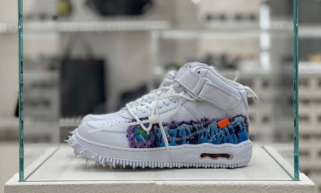 Off-White™ x Nike Air Force 1 Mid「Graffiti」发售信息确认