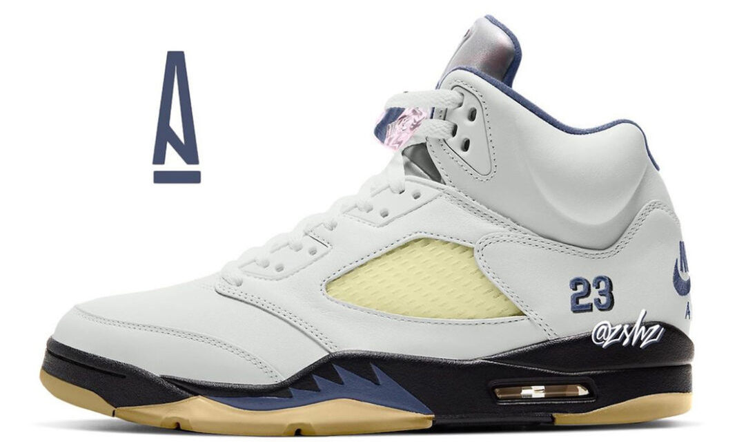 A Ma Maniére x Air Jordan V 「Diffused Blue」模拟图释出
