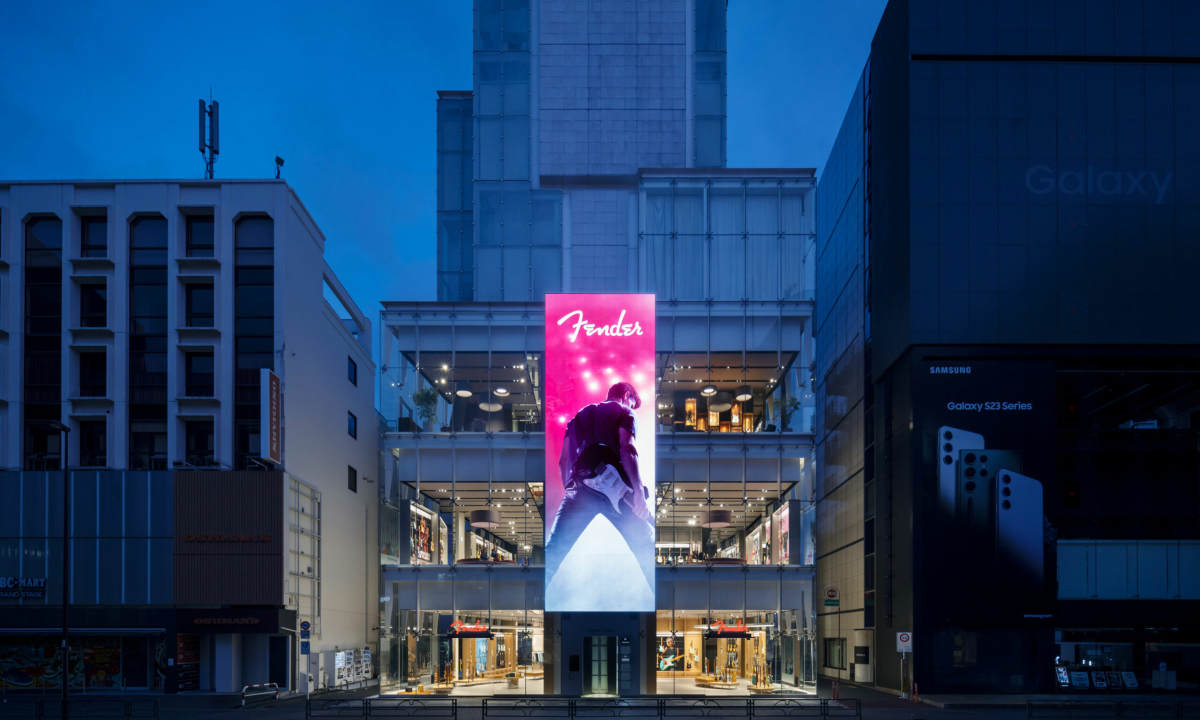 Fender 东京原宿旗舰店盛大开幕
