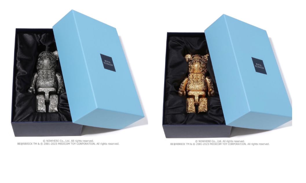 BAPE® x ROYAL SELANGOR x MEDICOM TOY 即将发布三方连乘 BE@RBRICK