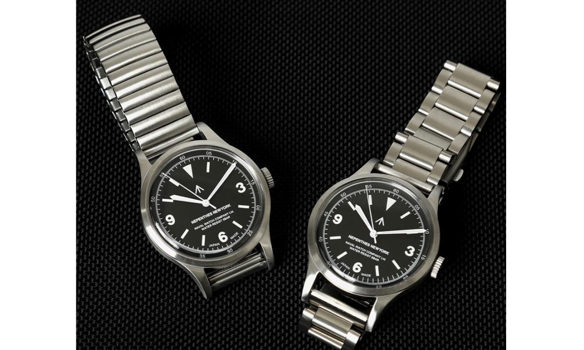 Nepenthes New York x Naval Watch 即将发布联名合作手表