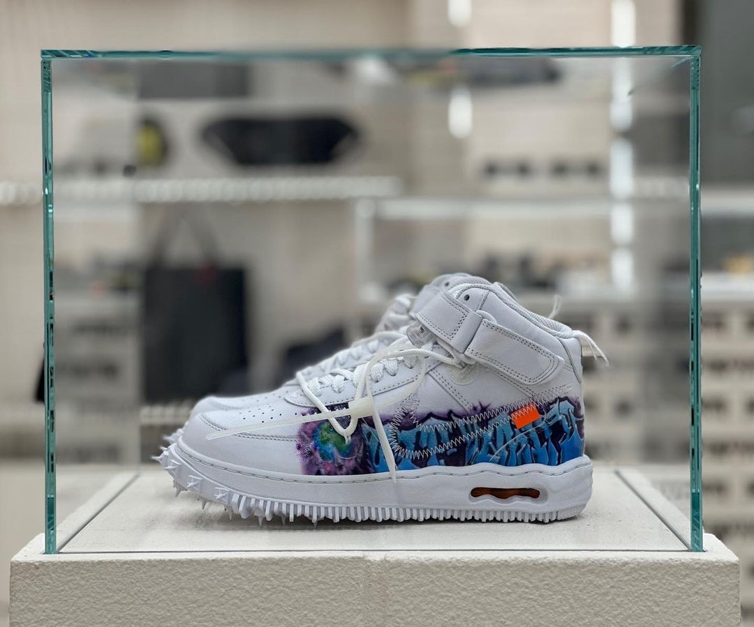 Off-White™ x Nike Air Force 1 Mid「Graffiti」发售信息确认– NOWRE现客