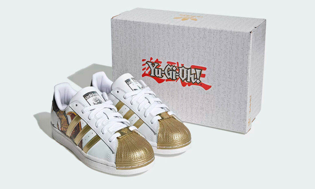 致敬「拉之翼神龙」，《游戏王》x adidas Superstar 合作款式发售