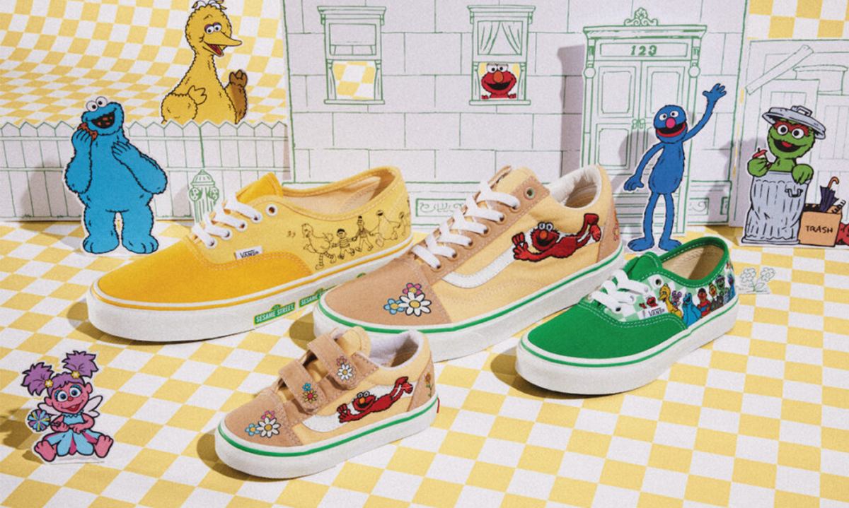 《芝麻街》x VANS 合作系列产品即将发售