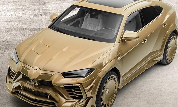 Mansory 推出兰博基尼 Urus「土豪金」改装版本