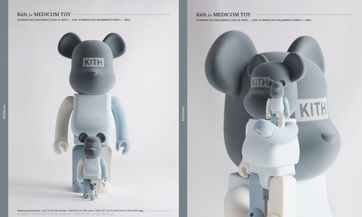 KITH for MEDICOM TOY BE@ARBICK 发布