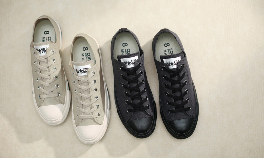 MHL. x CONVERSE ALL STARⓇ OX 「Pale Green/Anthracite」登场