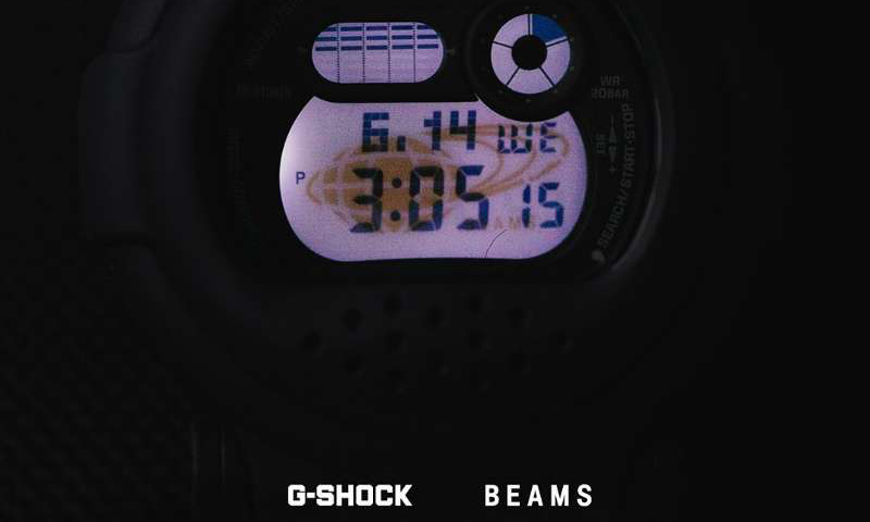 BEAMS x G-SHOCK「G-B001」合作款酷黑来袭