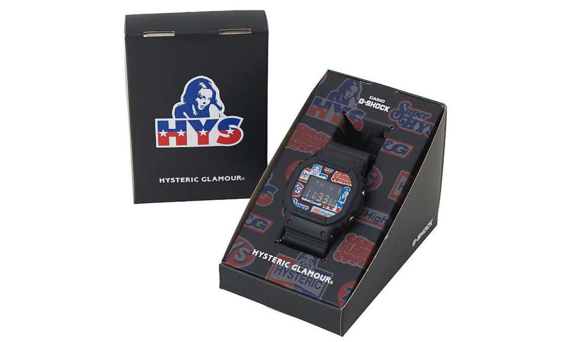 HYSTERIC GLAMOUR x G-SHOCK 合作表款第五弹释出