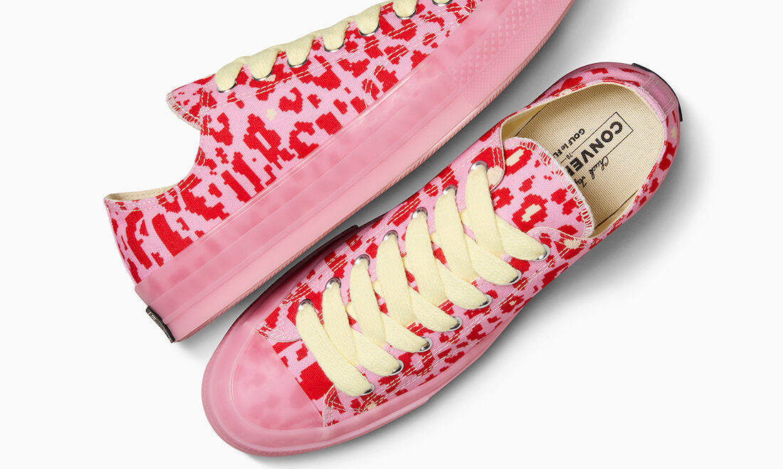 GOLF le FLEUR 与 CONVERSE 共同打造 Chuck 70 「DIGITAL LEOPARD」鞋款