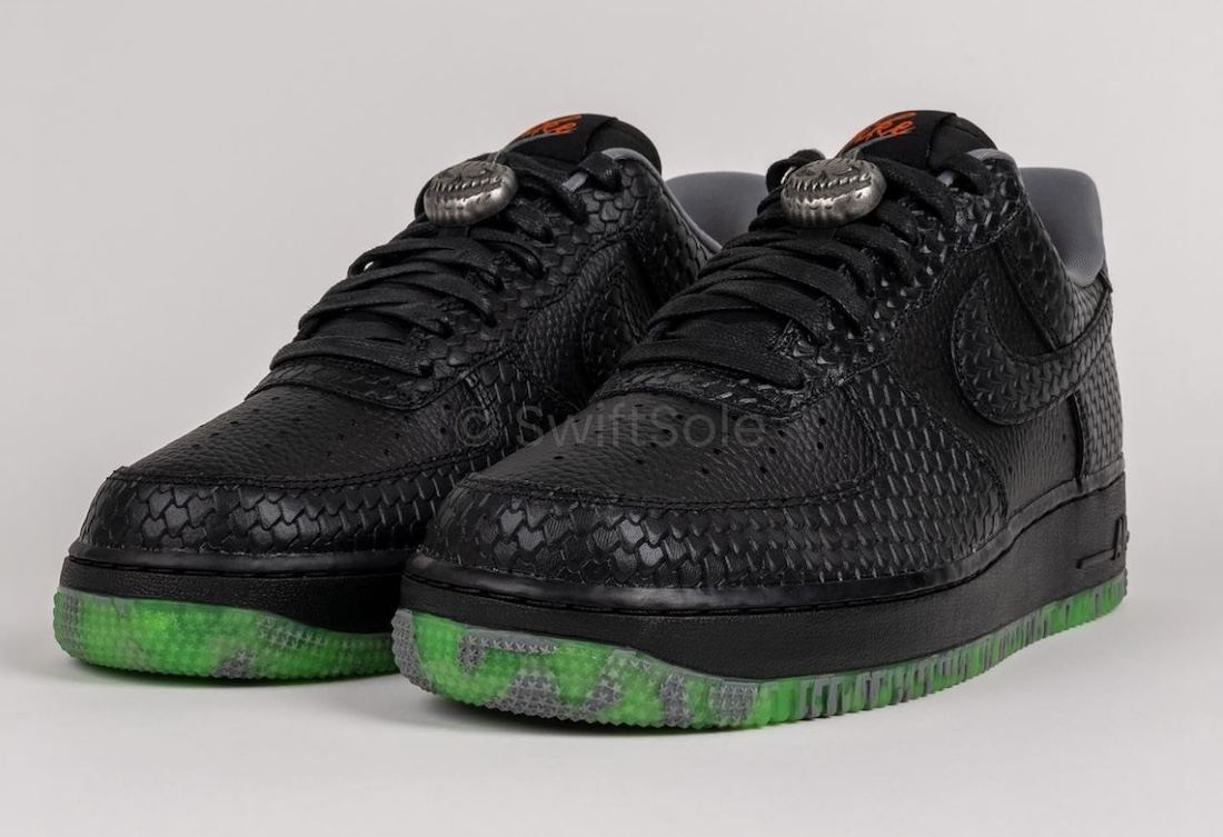 抢先预览 Nike Air Force 1 「Halloween」