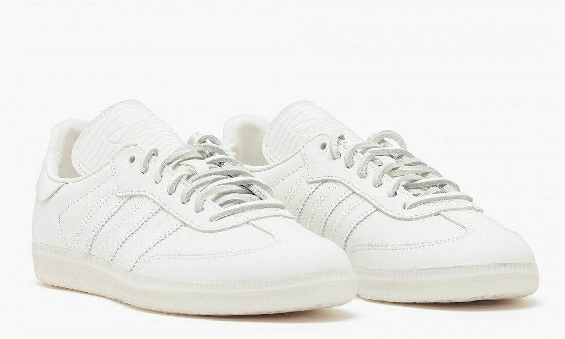 Pharrell x adidas Samba Humanrace 「Cloud White」下月发售