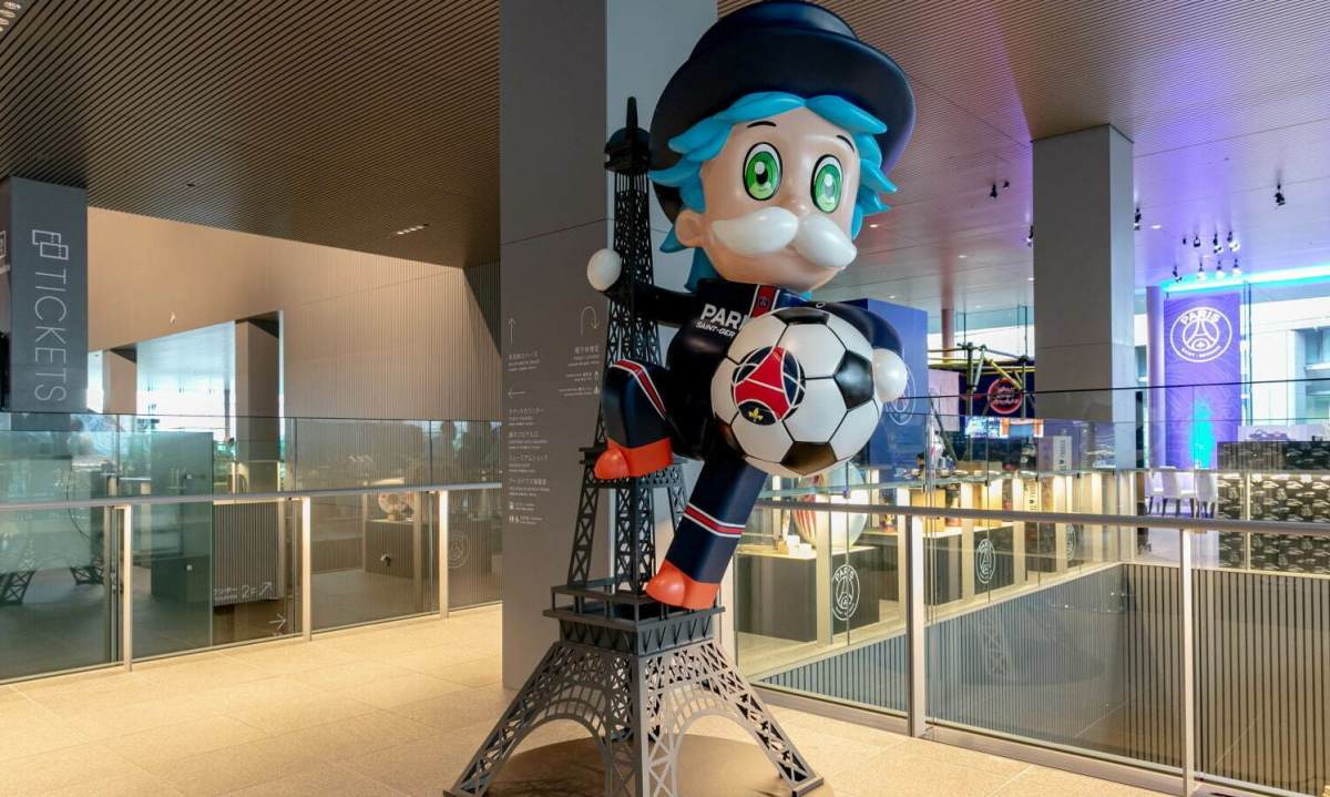 巴黎圣日耳曼与隈研吾、Verdy 合作在大阪举办「PSG House」活动