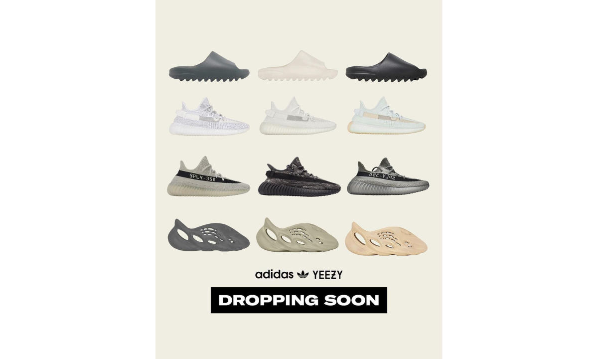 YEEZY 更多款式与配色即将补货发售
