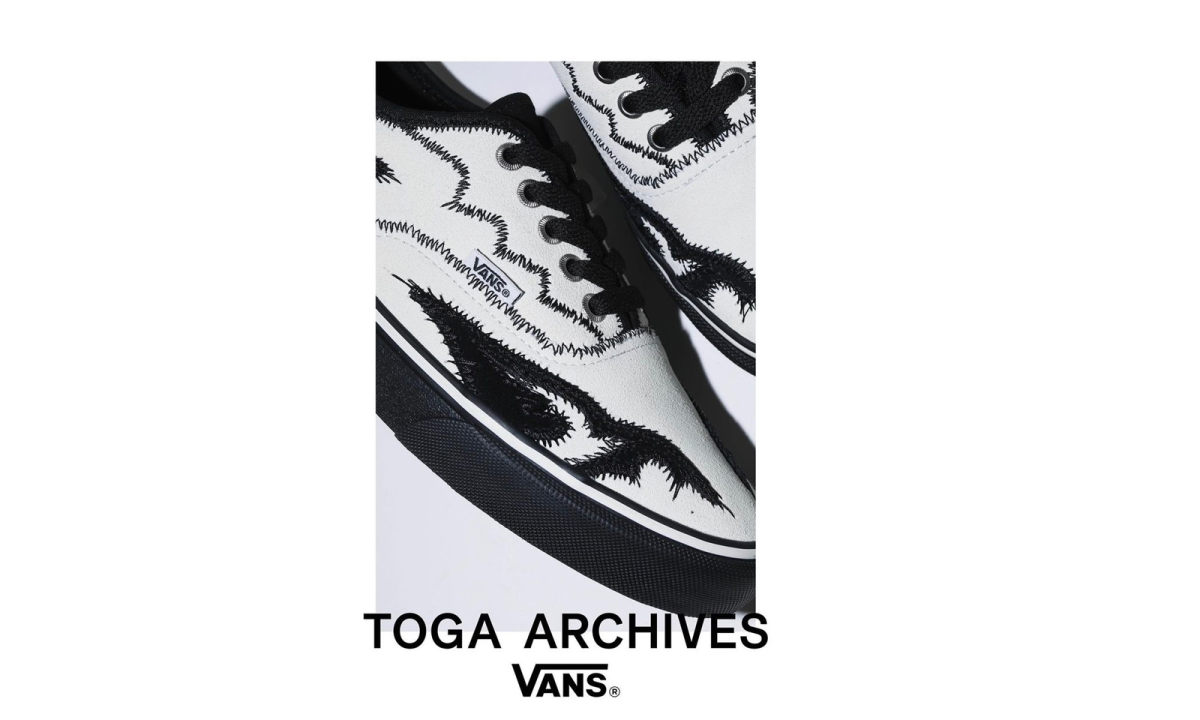 TOGA x VANS Authentic 合作鞋款登场