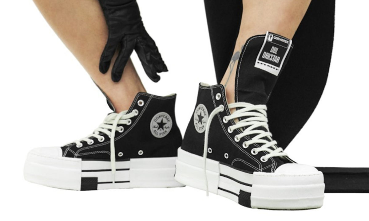 Rick Owens x CONVERSE DRKSHDW DBL DRKSTAR CHUCK 70 登场