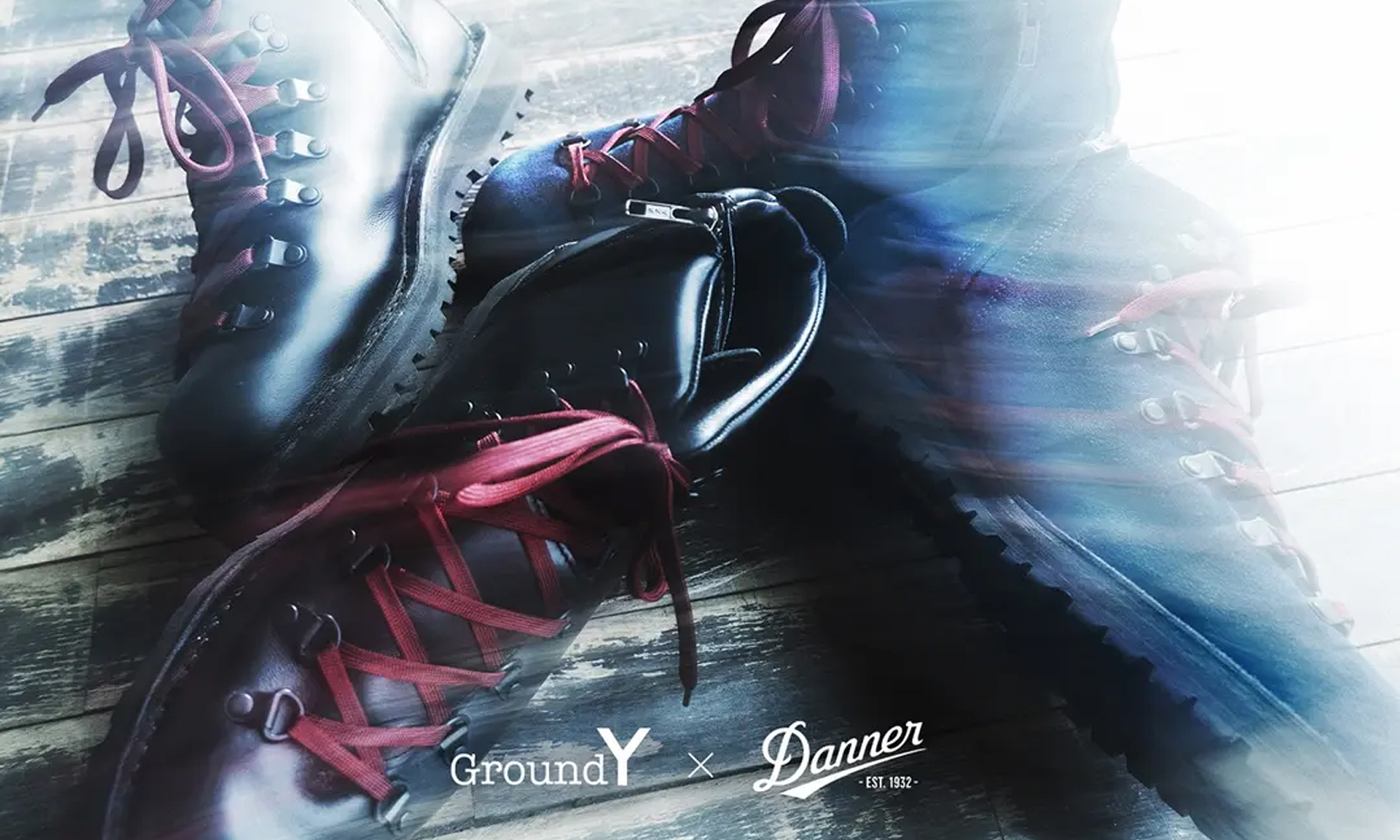 Ground Y x DANNER 合作鞋款发布