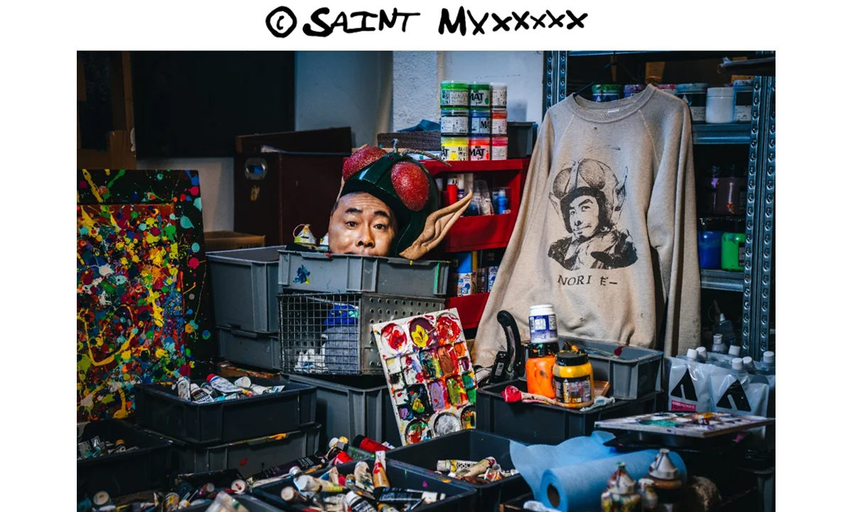 木梨宪武 x ©SAINT Mxxxxxx 合作系列发布