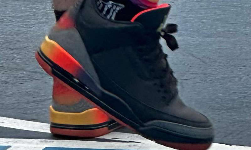 J Balvin x Air Jordan III 第二弹新配色实物曝光