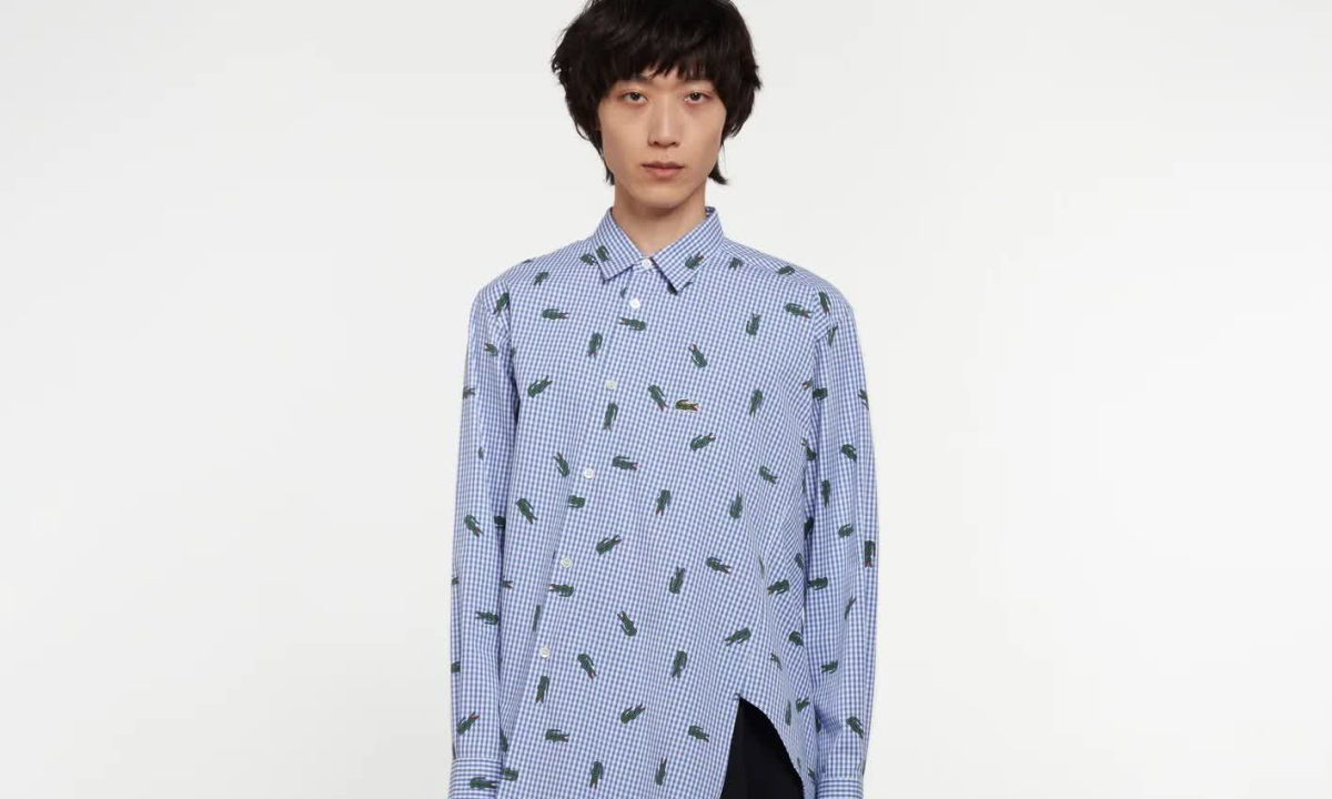COMME des GARÇONS SHIRT x LACOSTE 联名系列发售
