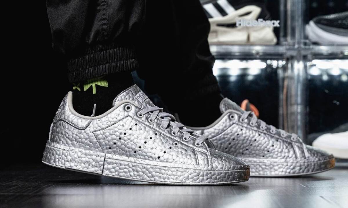 金属风，Craig Green x adidas Stan Smith Boost 上脚图曝光
