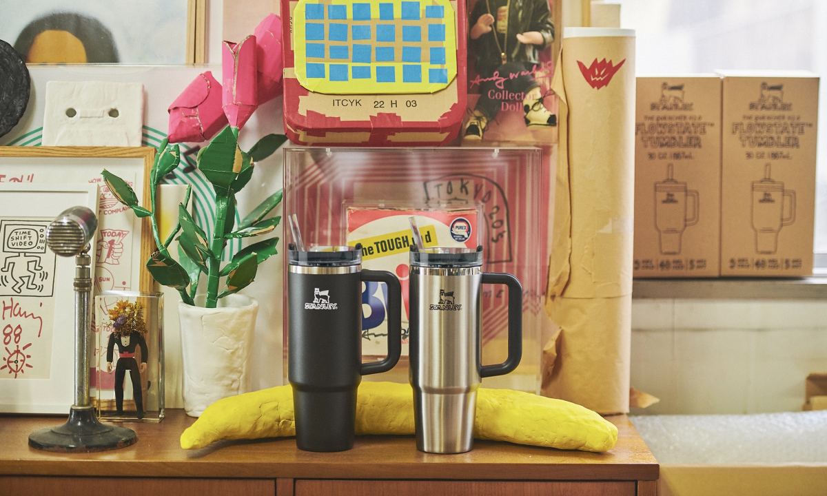 Stanley 携手日本涂鸦艺术家 Naijel Graph 推出限定大头冰杯