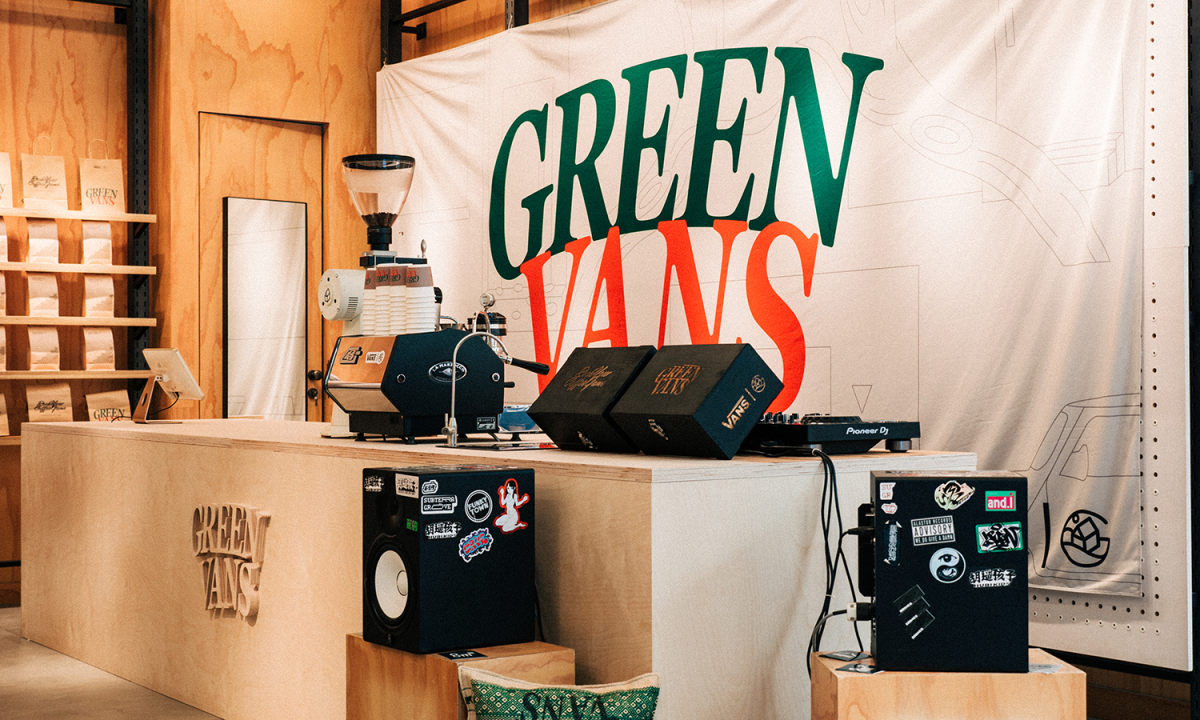 创意单位 GREEN HOUSE 与 VANS 携手开设广州限时咖啡店