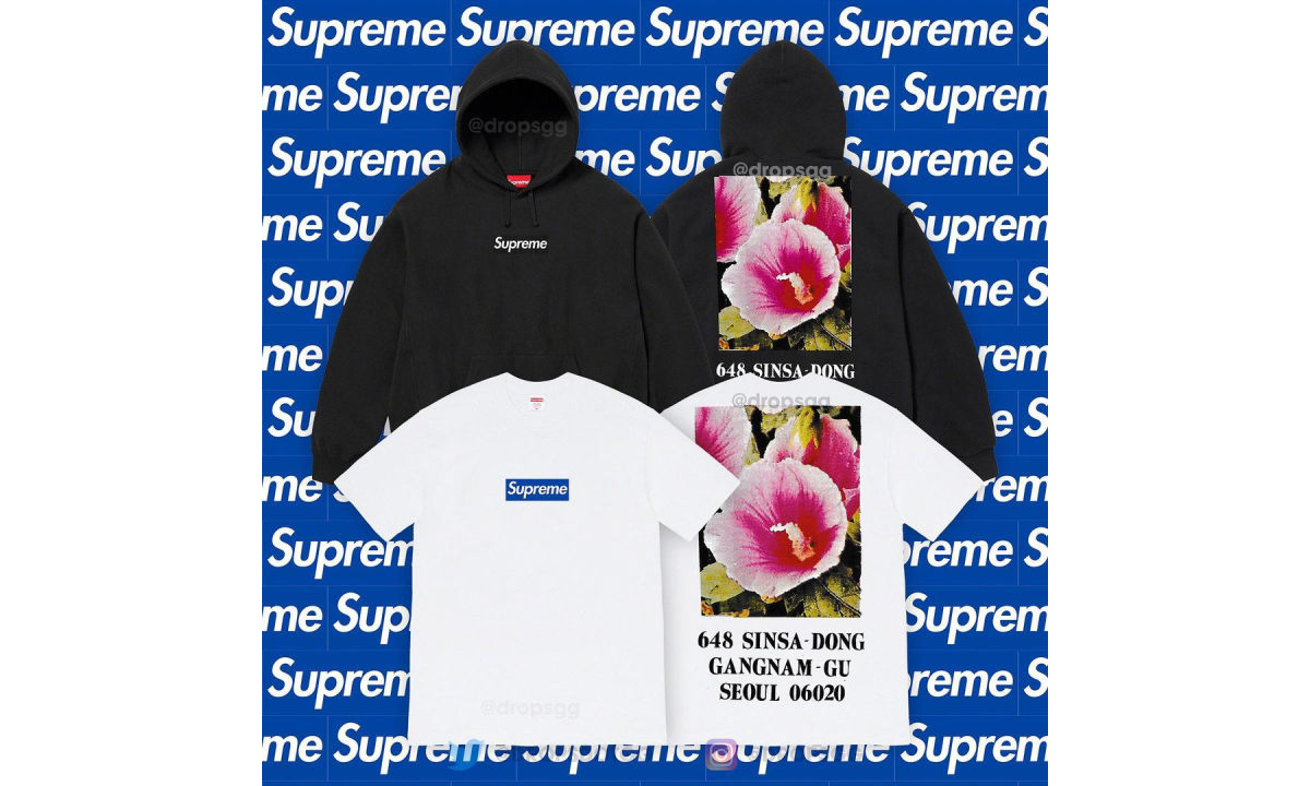 Supreme 首尔店铺开业限定 Box Logo 帽衫、T 恤释出