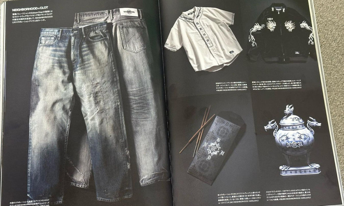 陈冠希亲自展示 NEIGHBORHOOD x CLOT 更多合作单品