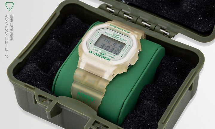 HIDDEN x G-SHOCK 打造 DW5600 最新联名表款