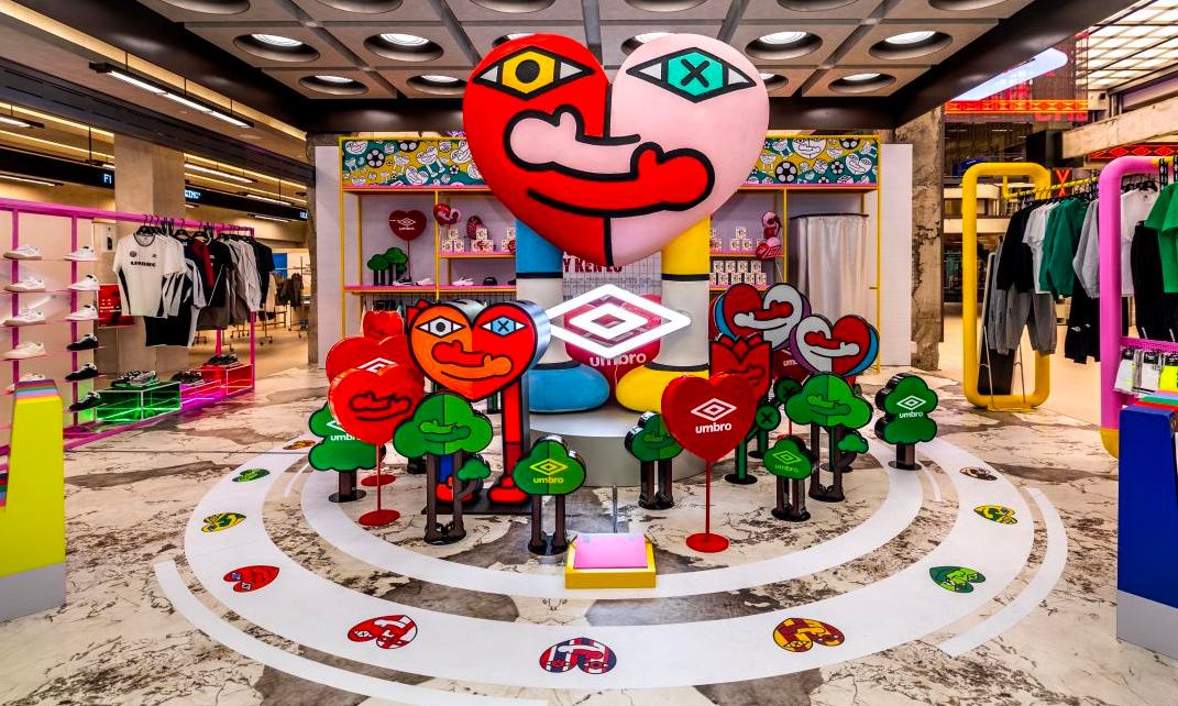umbro 茵宝快闪活动空降成都