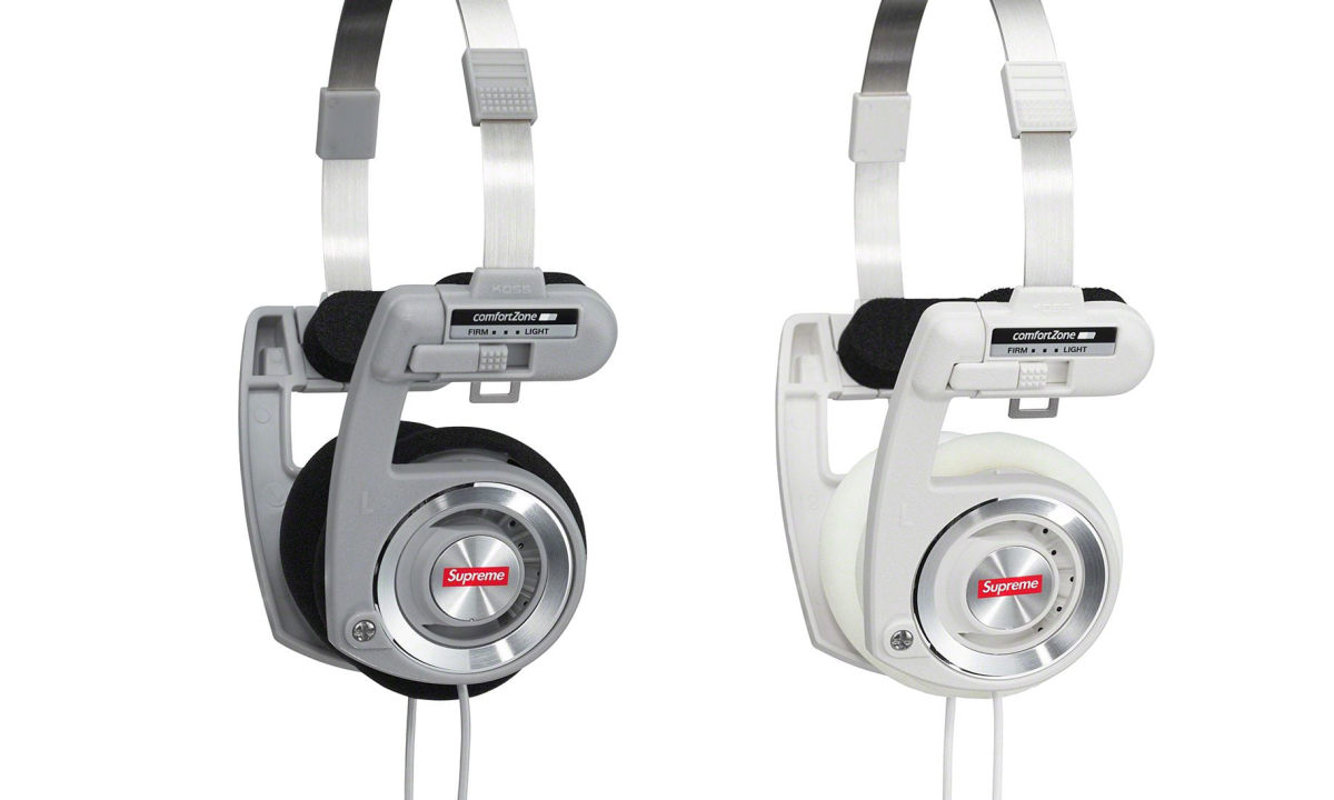Supreme x Koss Porta Pro 联名耳机本周登场