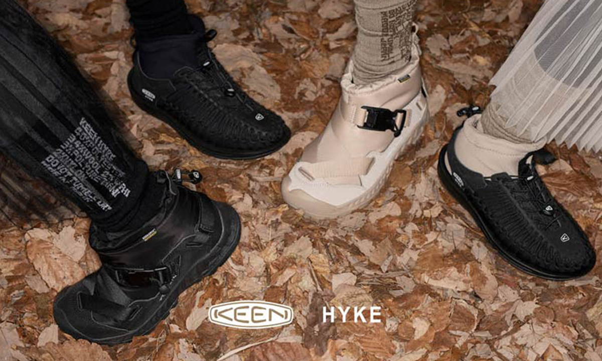 KEEN x HYKE 全新合作鞋款即将来袭