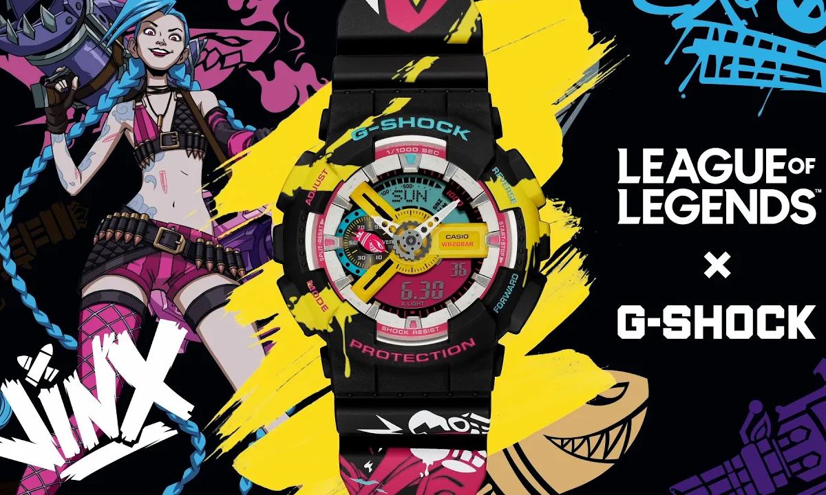 G-SHOCK x《英雄联盟》推出合作款腕表