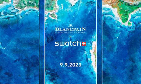SWATCH 与宝珀即将推出合作款腕表