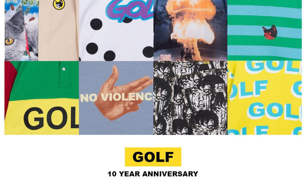 GOLF WANG 10 周年纪念系列即将发售