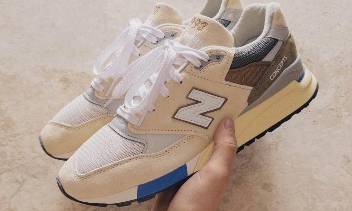 Concepts x New Balance 998「C-Note」新版实物图欣赏