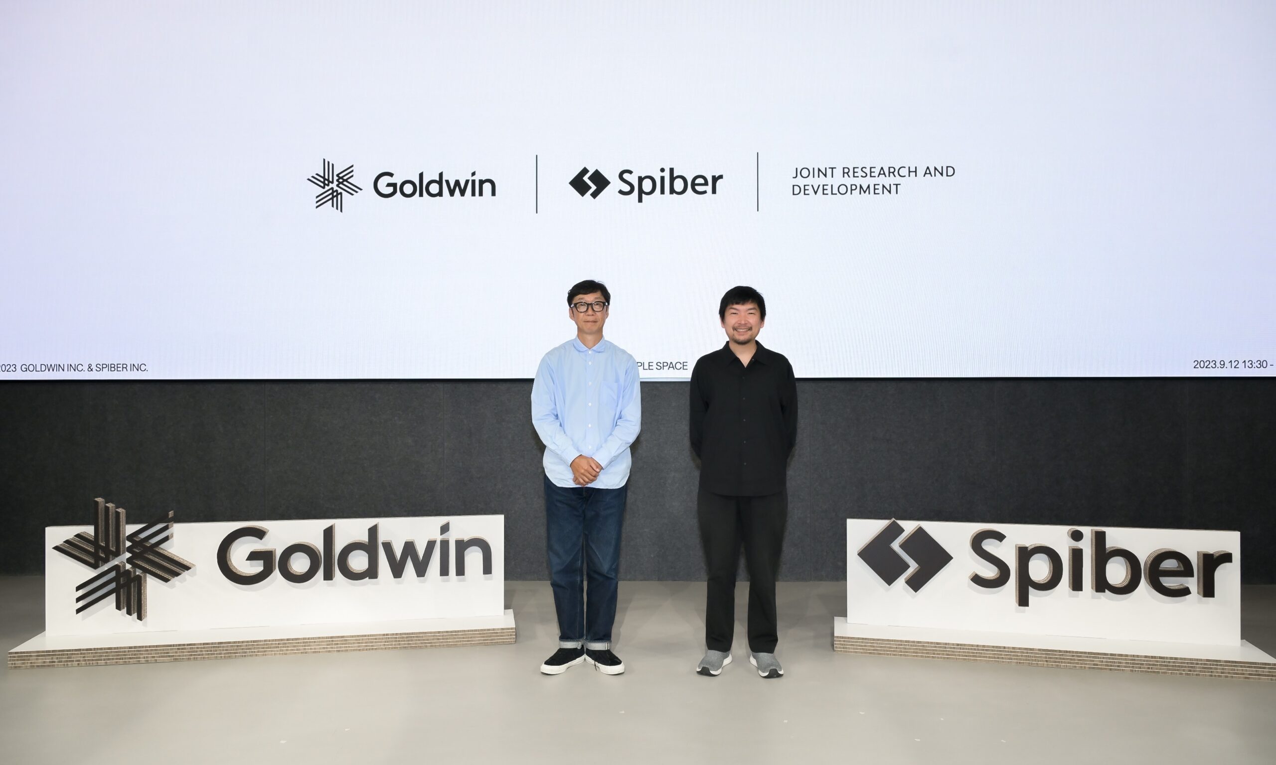 Goldwin 携手 Spiber 举办 2023 年秋冬系列发布会