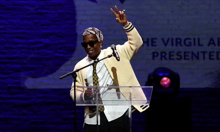 A$AP Rocky 荣获由 LVMH 颁发的 Virgil Abloh Award