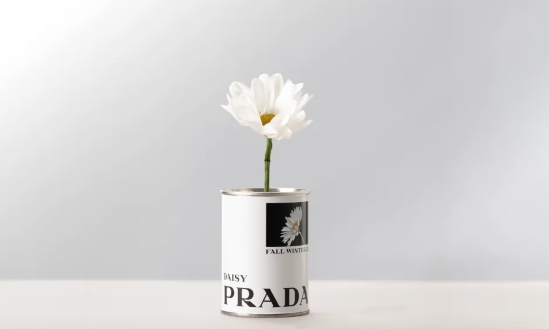 PRADA 推出限量版罐装鲜花籽