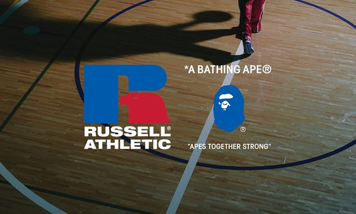 BAPE® x RUSSELL ATHLETIC 合作系列来袭