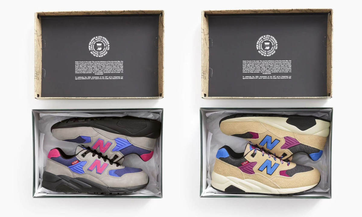 Levi’s® x New Balance 全新合作鞋款曝光