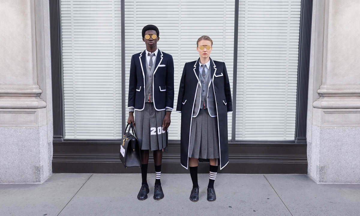 Thom Browne 20 周年独家胶囊系列限量发布