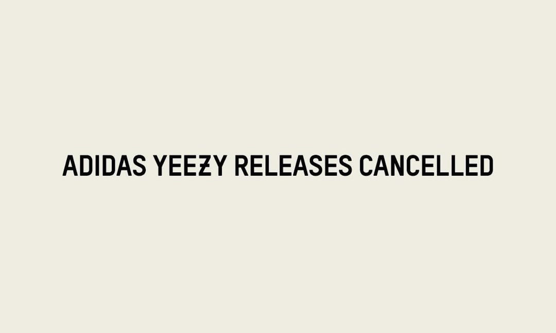 YEEZY 2023 年原定发售取消