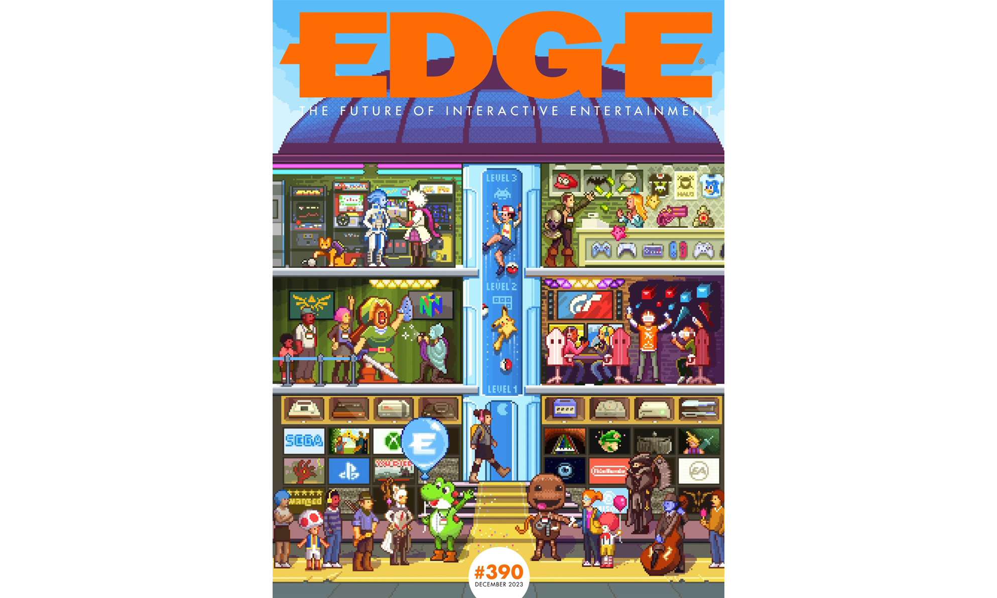 知名游戏杂志《Edge》评选百款最伟大游戏，《塞尔达传说》排名首位