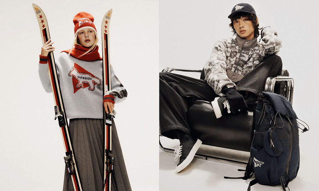 Maison Kitsuné x and wander 2.0 合作系列发布